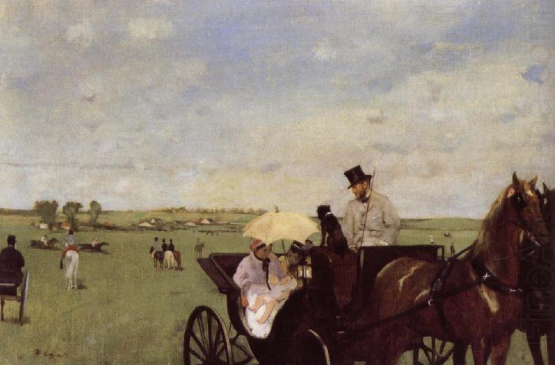 Edgar Degas A Carriage at the Races china oil painting image